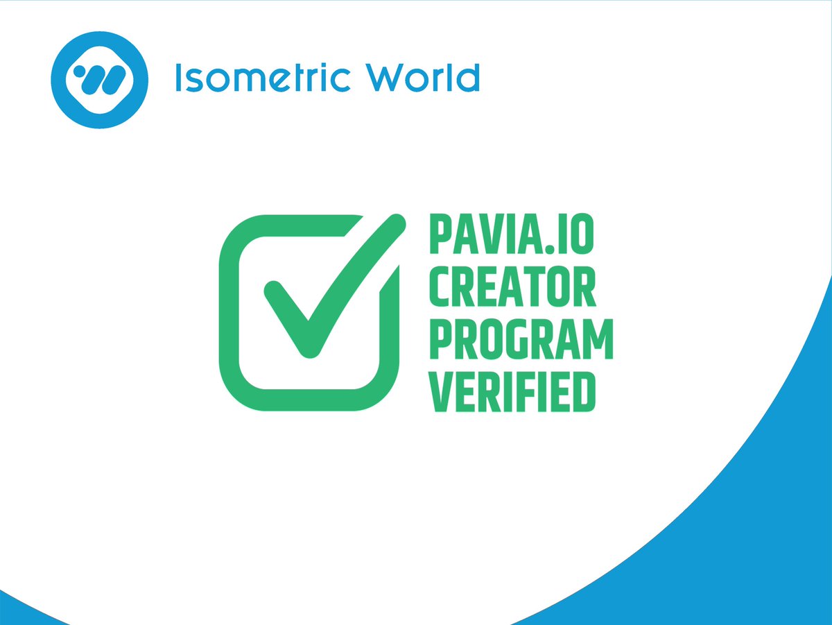 IsometricWorld_'s tweet image. Isometric World has officially joined the Pavia Creator Program
We look forward to building with you @Pavia_io 🌍

#Metaverse #CNFT