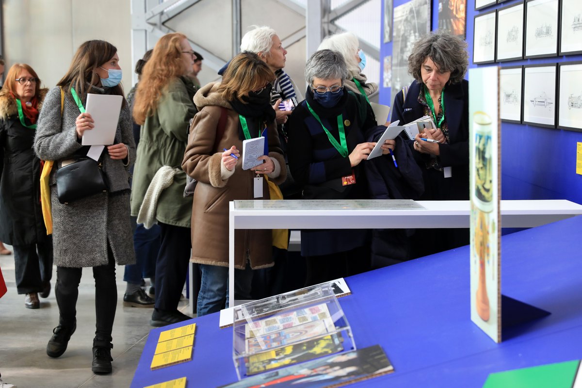 NeyretTextile's tweet image. Tours de cou pour la @BiennaleDesign  🏅

--------------------

Necklace for @BiennaleDesign 

@lacitedudesign @CitedudesignRP @saint_etienne_ @SteMetropole @PerdriauGael @Presse_VSE 
#neyret #neyrettextile #biennaledesign2022 #saintetienne #tourdecou #ruban #partenariat