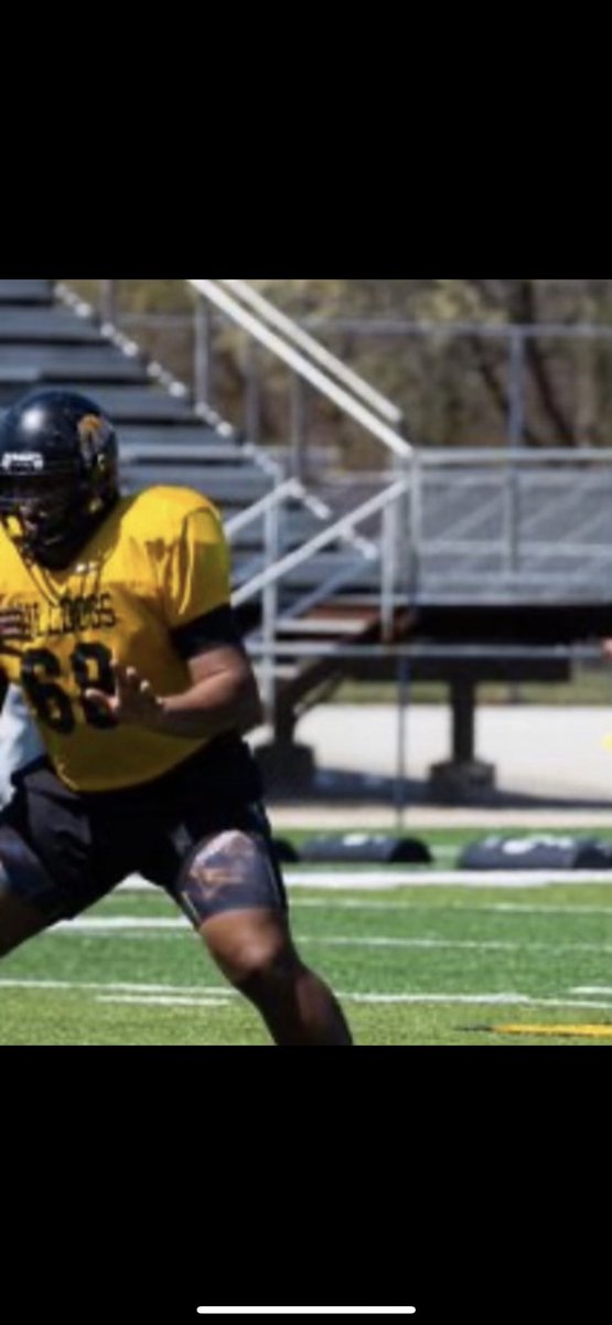 Abaskerville_7's tweet photo. Former @ECP_Football OL @E1ijahJ competing at @bowiestatefb this spring ‼️ https://t.co/qKvzvXKb5W