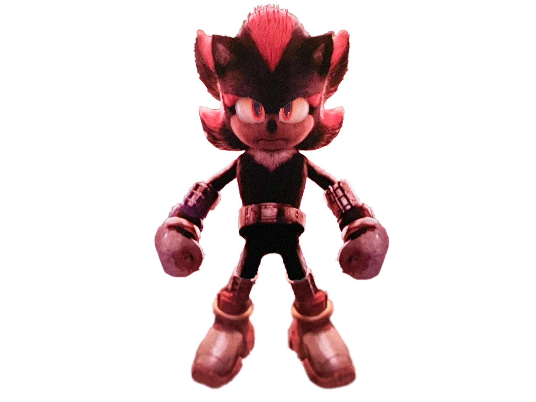 rogers on X: Here's Shadow the hedgehog. Created this in photoshop by  using photos of the end credits of sonic 2. #ShadowTheHedgehog #SonicMovie2  #SonicMovie  / X