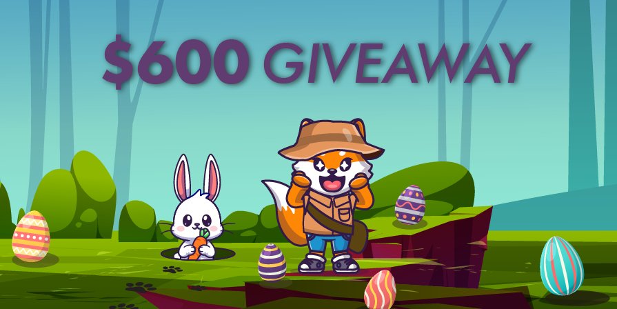 Hey Flippers, ready for an Easter SURPRISE? 

Don't miss our BIG EASTER GIVEAWAY with $600 in prizes!

Answer: What's your favorite thing about Easter? + Profile Code and be one of the 15 winners! 

Enter in the link below to participate:
cutt.ly/oFDWFnS