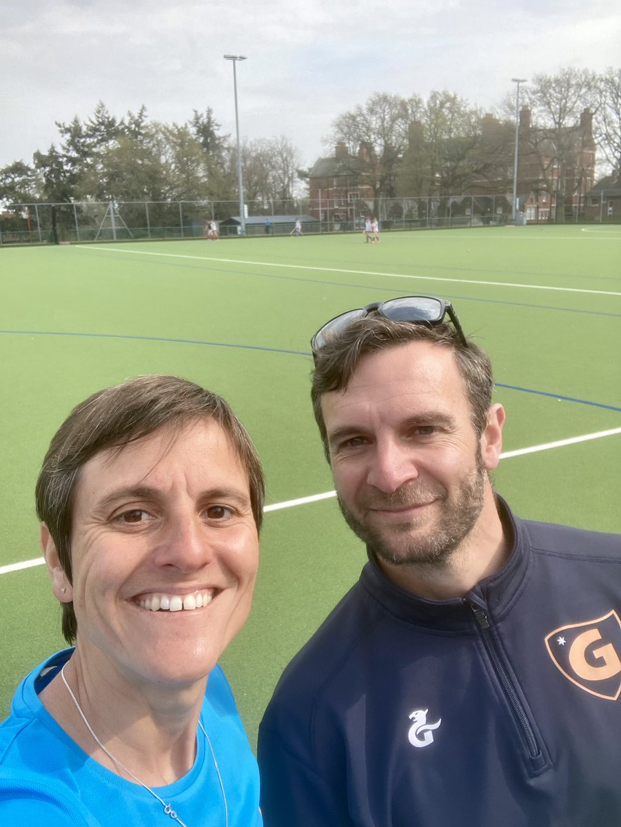 A great day delivering the first <a href="/G4Sport/">Go For Sport</a> Senior camp at the beautiful @woodbridgesch Loved it with all the players who impressed so much, responding to everything thrown at them, &amp; working with this gent as always. Thanks Mr Wheels. #passion #progress #performance