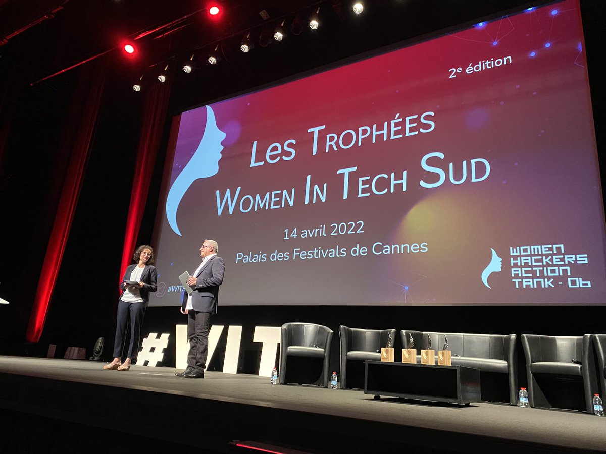 Nice_Matin Eco (@nicematineco) on Twitter photo Et c’est parti pour la 2e édition des trophées #WomenInTechSud organisée par <a href="/WhatHackers/">Women Hackers Action Tank 06 (WHAT06)</a> dans le cadre du <a href="/WAICANNES/">World AI Cannes Festival</a>. Ce trophée met en lumière les femmes qui travaillent dans la tech. Et c’est parti pour la 2e édition des trophées #WomenInTechSud organisée par <a href="/WhatHackers/">Women Hackers Action Tank 06 (WHAT06)</a> dans le cadre du <a href="/WAICANNES/">World AI Cannes Festival</a>. Ce trophée met en lumière les femmes qui travaillent dans la tech.