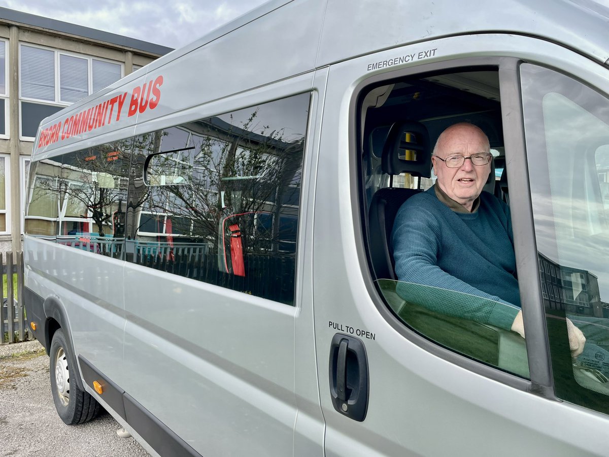 BroraDevelops's tweet image. We were pleased to show Cllr Jim McGillivray around our community bus today. Thanks for your support, Jim!