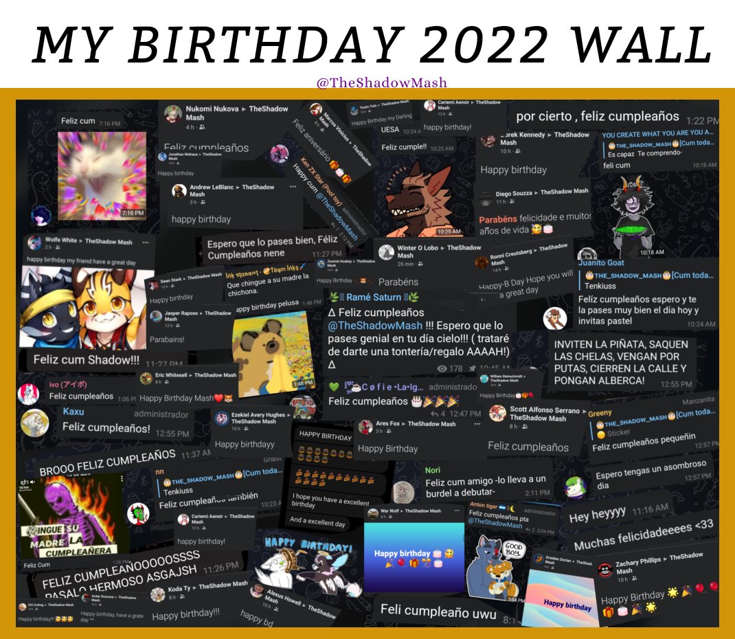 shadow_mash's tweet photo. thank you very much to everyone who congratulated me on my birthday 

#birthday #thanks #memory https://t.co/R6JQJ6DGqJ