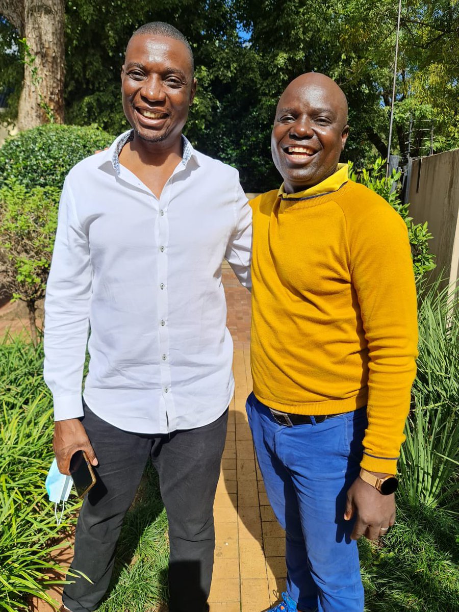 Laughter is good medicine 💊 Blood is thicker than water 💧 @mawarirej @RichardMawarire