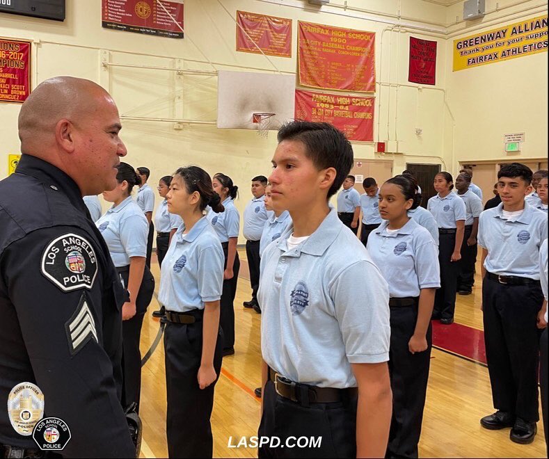 LA School Police tweet media