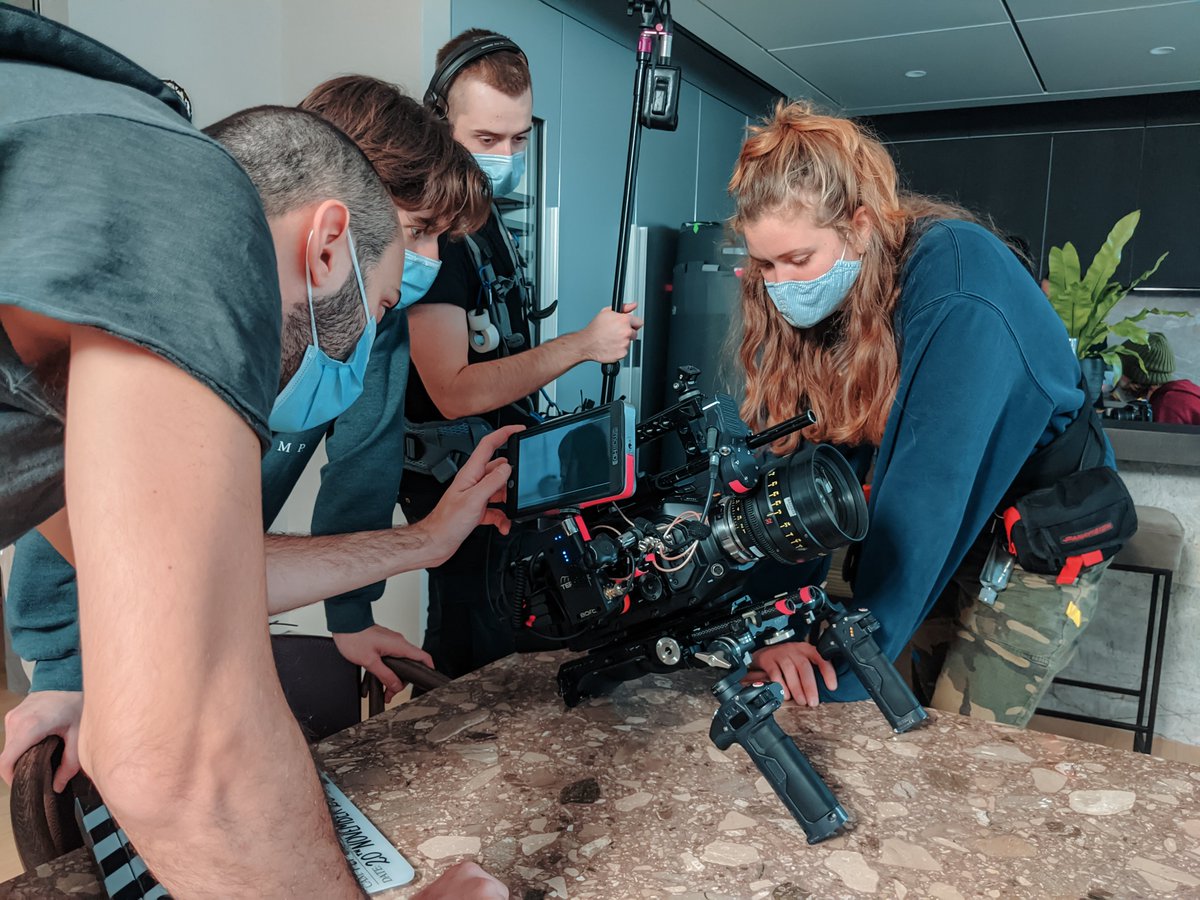 goodbearfilms's tweet photo. Here's #BTS of our lovely crew priming the cam for another take!π¬ #marsfalling #shortfilm https://t.co/9gHiulwjtA