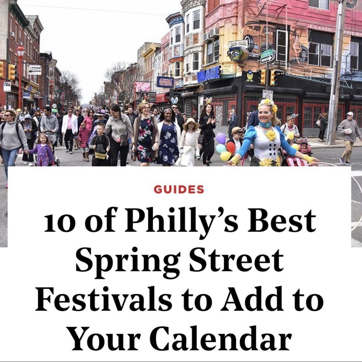 Festival season approaches! Be sure to bookmark the <a href="/phillymag/">Philly Mag</a> guide to all the street fairs you won't want to miss this spring 🎉 bit.ly/3rgjGTR
📸: @phillychitchat 
#phillyevents #thingstodo