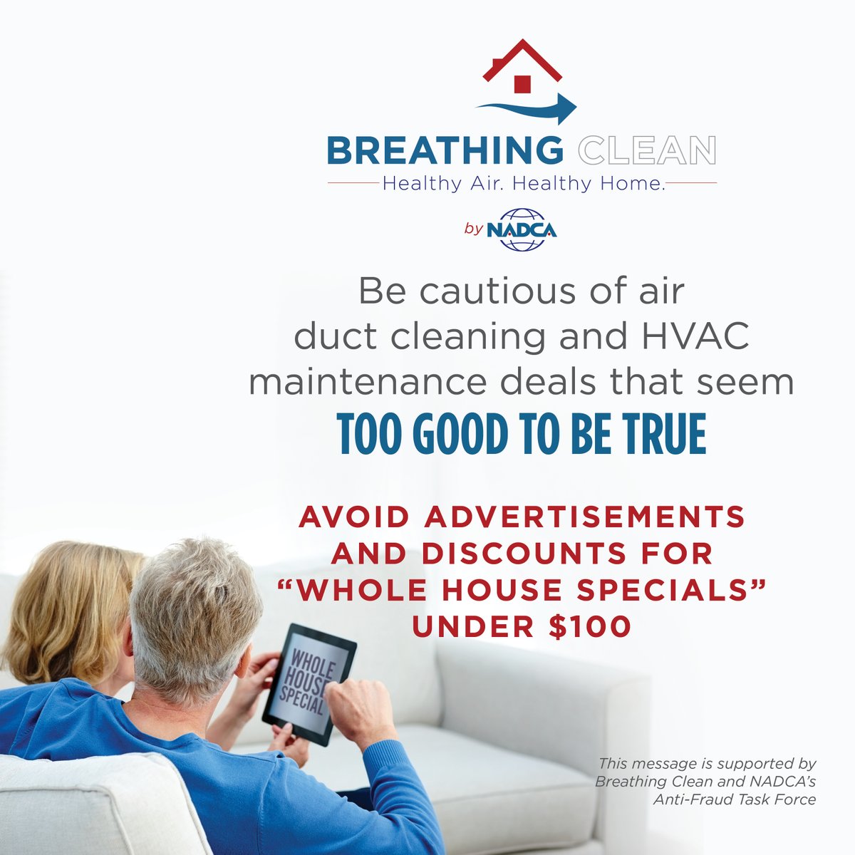 breathing_clean's tweet photo. Like any industry, air duct cleaning is not immune to scammers who set out to take advantage of unsuspecting homeowners. Here's how you can watch out for swindlers when you are just trying to protect the health of your family. 

https://t.co/HVO9EemB27 https://t.co/stA31WoPnG