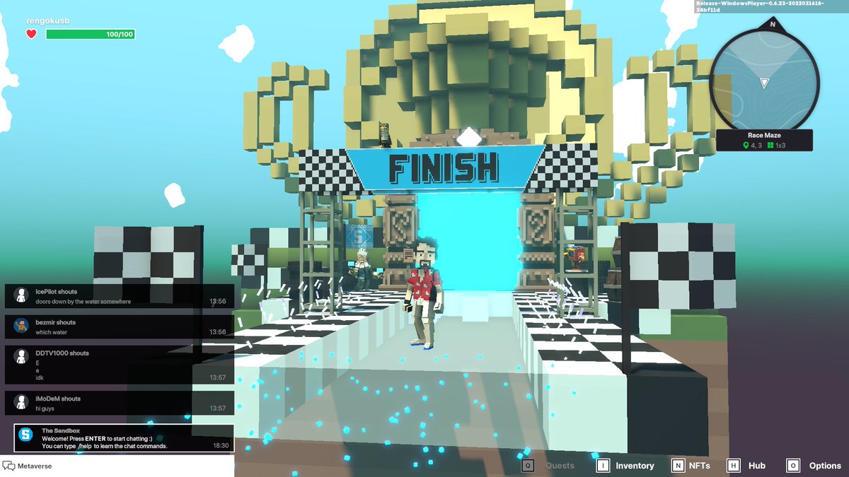 SbRengoku's tweet photo. @TheSandboxGame thanks for this @TheSandboxGame <3 https://t.co/uuUsP0usO7