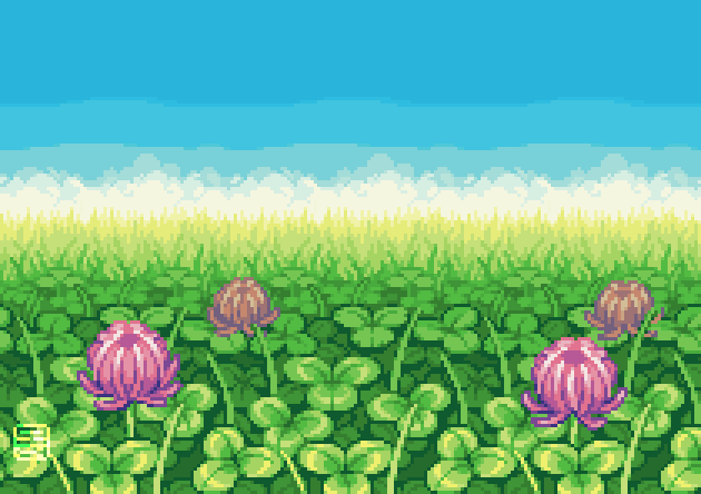 moawko's tweet photo. touch grass #PixelArt https://t.co/GTjF5BzBBi