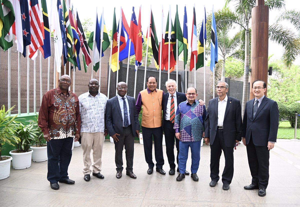 HCI_Accra's tweet photo. #Ghana Parliamentary delegation participated in CPA meetings in #India strengthening further parliamentary cooperation between Commonwealth countries @IndianDiplomacy @askbagbin @OKMensahBonsu @Parl_Ghana https://t.co/cXih0EKQZn