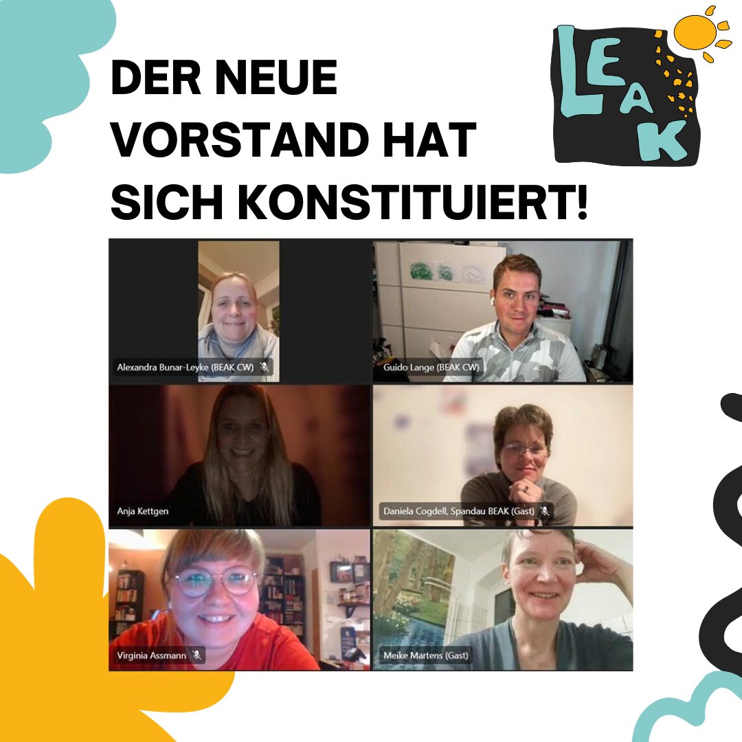 Der neue Vorstand des #Landeselternausschusses Kita Berlin hat sich am 13.04.2022 konstituiert. Alle Gremien sind nun durch Vorstandsmitglieder besetzt. Der Vorstand freut sich sehr die anstehenden Aufgaben wahrzunehmen.