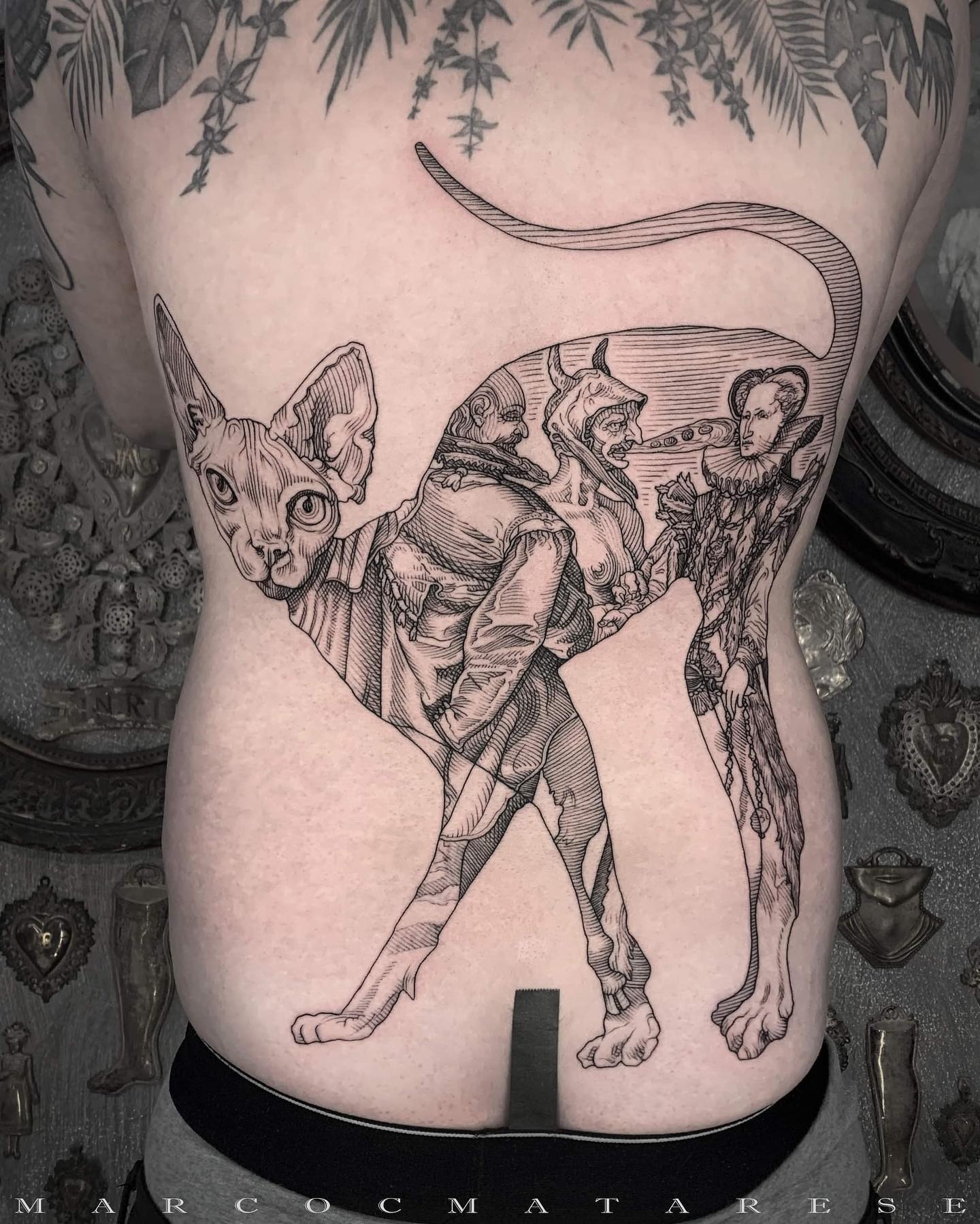 Cat tattoo meaning features of drawings history photo sketches facts