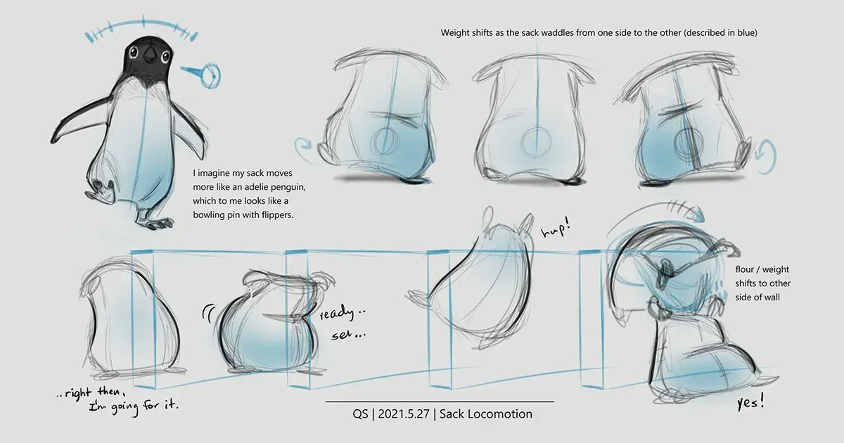 Every great animation starts with great planning 📝

We love that 2D student Quinn Stone is looking ahead towards posing and timing, all while creating sweet and appealing drawings 😍

Learn more about 2D Animation for Beginners: bit.ly/2YSM2HK