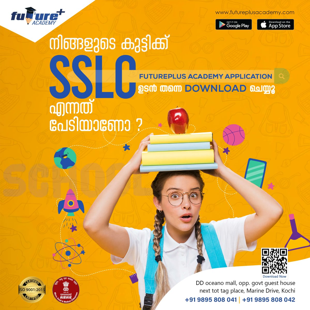 Futurepluskochi's tweet image. നിങ്ങളുടെ കുട്ടിക്ക് #SSLC എന്നത് പേടി ആണോ ??
.
#Easy_Study_From_An_Easy_Application
.
📲 9895. 808 041 I 9895 808 042
📌 Cochin
🌐 buff.ly/3jEGZma
.
#Onlineapplication #LearningApplication #NIOS #DegreeCourses #DistanceEducation #BestWaytoLearnDegree #BestWaytoLearnPG