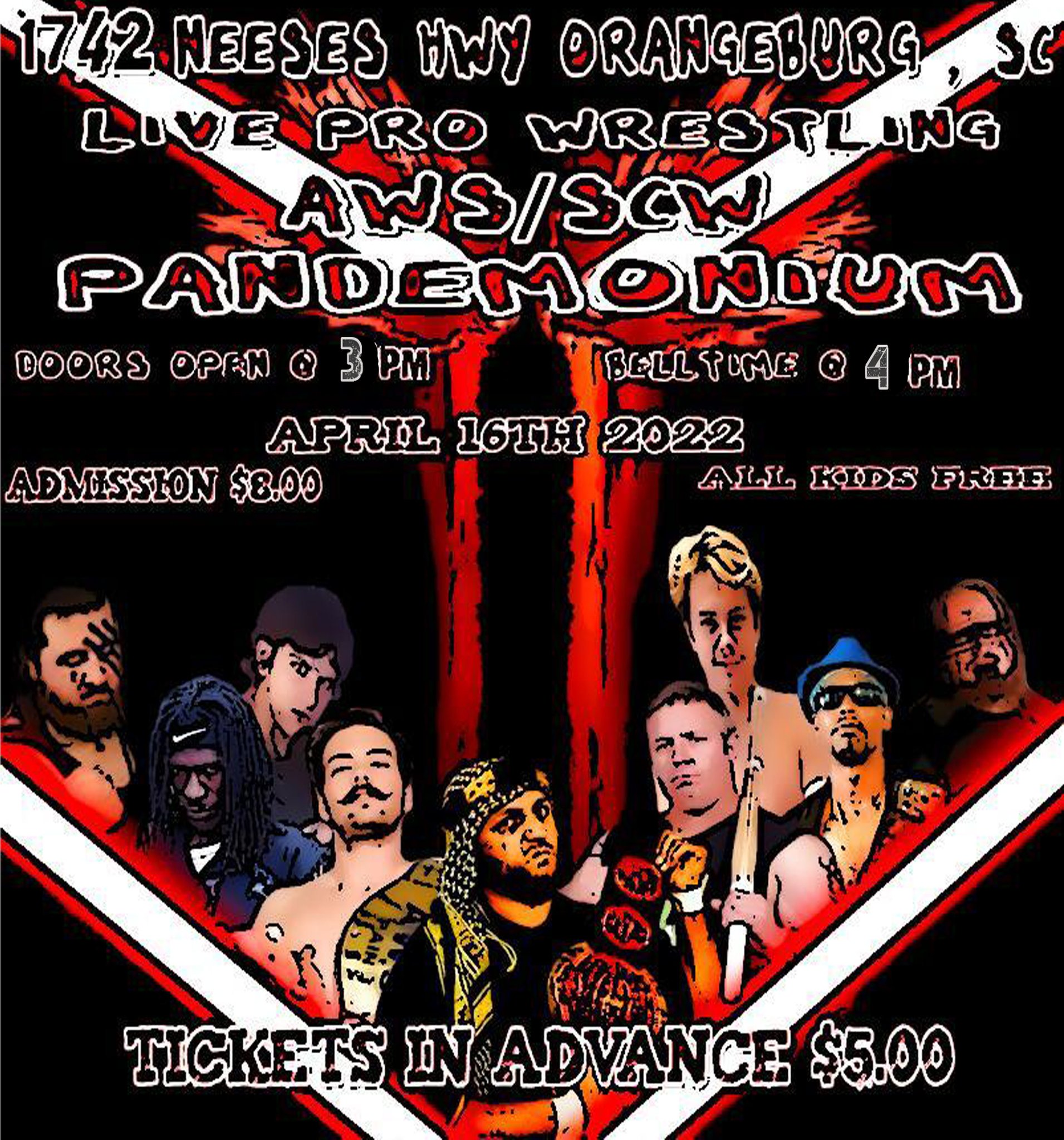 Alternative Wrestling Showcase on Twitter "Join us on April 16th 2022