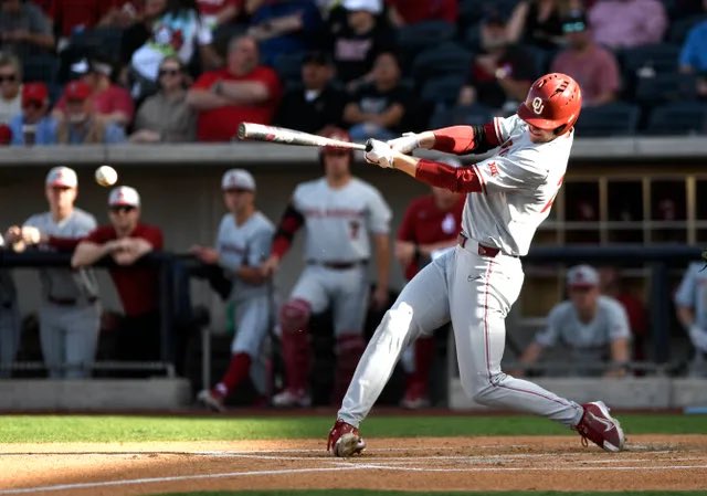 Toby Rowland (@trowou) on Twitter photo BIG BLAKE! โพ๏ธ
<a href="/OU_Baseball/">Oklahoma Baseball</a> has played the 2nd toughest schedule in the nation so far this season, and Blake Robertson currently has a .507 on base percentage (.381 BA + 28 walks)! Heโs getting on base over half the time he comes to the plate! BIG BLAKE! โพ๏ธ
<a href="/OU_Baseball/">Oklahoma Baseball</a> has played the 2nd toughest schedule in the nation so far this season, and Blake Robertson currently has a .507 on base percentage (.381 BA + 28 walks)! Heโs getting on base over half the time he comes to the plate!