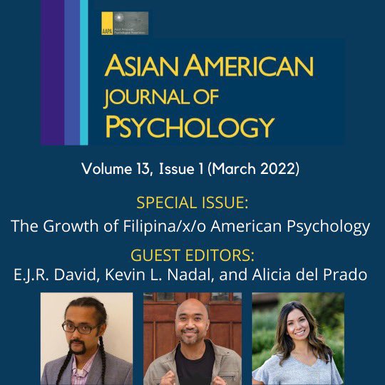 HelenHsuPsyD's tweet image. An absolute dream team of #psychology scholars ! @AAPAonline @FilAmPsych #Filipino #Filipina #Filipinx #AsianAmerican #psychology
