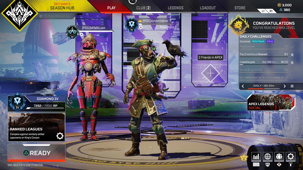 Hit diamond whilst on holiday XD <a href="/eRazeOrg/">eRaze Gaming</a>