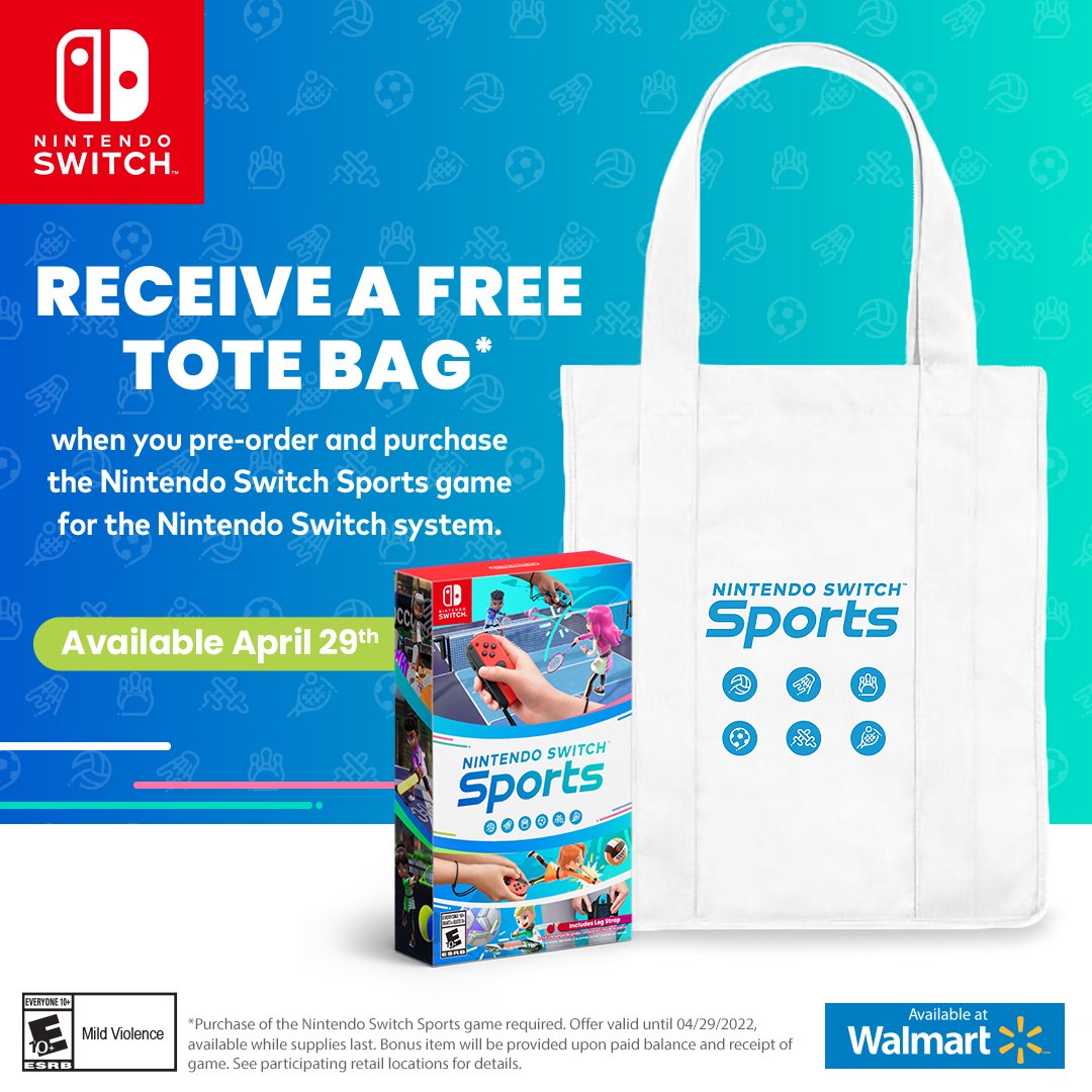 Nintendo Switch Sports: Preorder now at Walmart,  and Best Buy