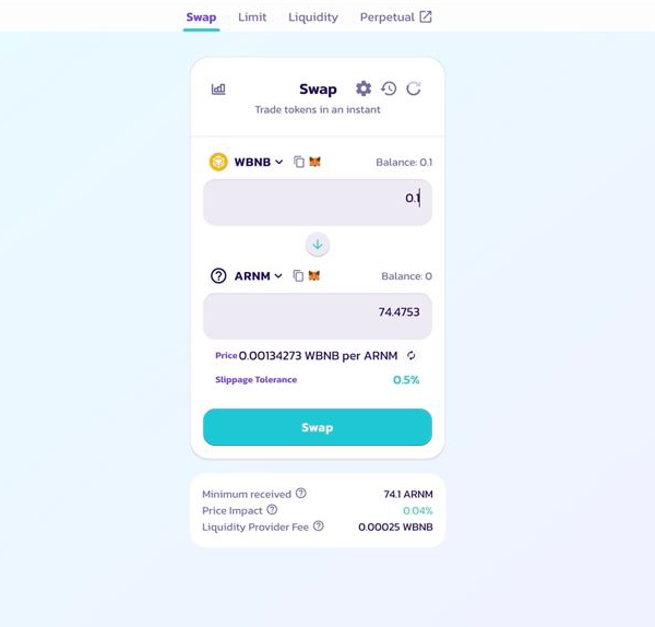Arenum_official's tweet photo. 💥 Arenum goes live on PancakeSwap💥

✅ Contract address: 0xD9063a24630f24cd4Dc99a9C7aBe73F82Fc6B722

✅BscScan link: https://t.co/rj0AWP5xqX

👉 After the Raydium listing, it was PancakeSwap's turn. We have another listing coming soon! https://t.co/IddCvAfrDE