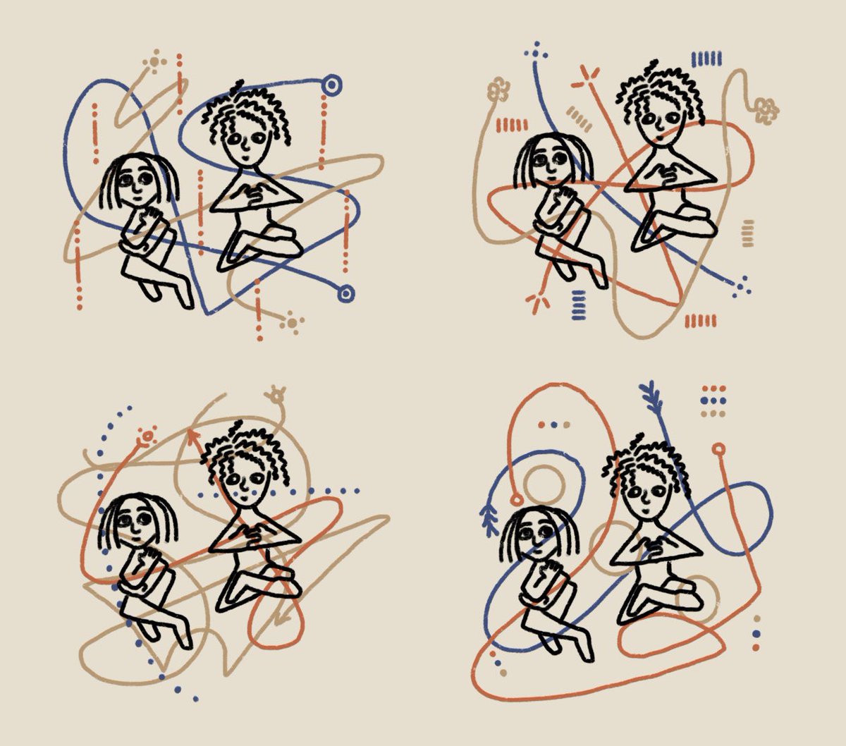 various ways of hanging out