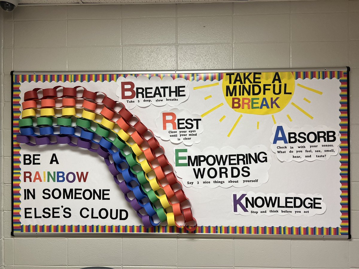 My school counselor intern is cooler than yours! How awesome is this board Ms. Rule created?! #schoolcounselor #kstatecounselingintern