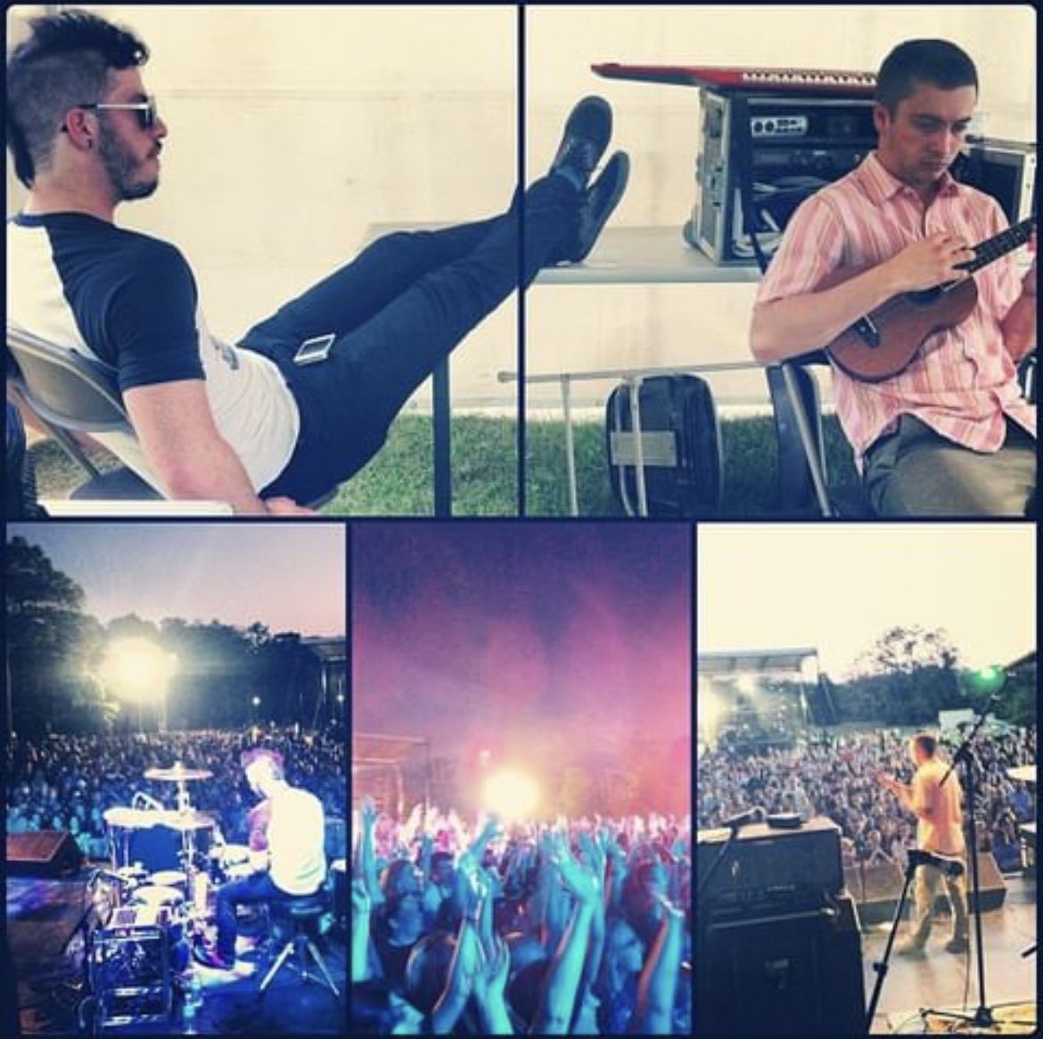 tyler joseph and josh dun via <a href="/twentyonepilots/">twenty one pilots</a>’s instagram ten years ago “#Bullstock at #USF in Tampa, FL.”