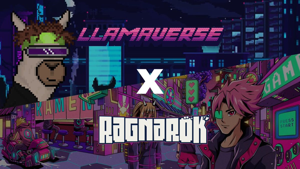 Llamaverse (@llamaverse_) on Twitter photo 🤝 @RagnarokMeta x <a href="/Llamaverse_/">Llamaverse</a> 🤝
We are entering into a long-term partnership!
🦙Llama holders will have a playable Llama character in-game
🏙️Llamaverse will have its own city in their game
We can't wait for the future!😄 🤝 @RagnarokMeta x <a href="/Llamaverse_/">Llamaverse</a> 🤝
We are entering into a long-term partnership!
🦙Llama holders will have a playable Llama character in-game
🏙️Llamaverse will have its own city in their game
We can't wait for the future!😄