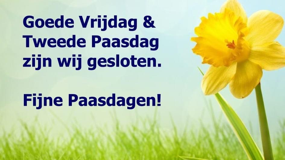 Fijne Paasdagen!