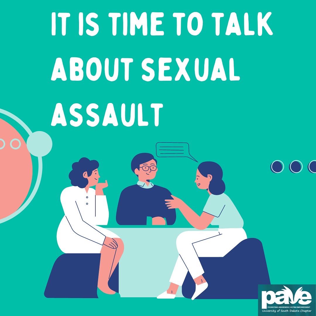 USD PAVE wants to share some statistics about sexual assault to spread awareness during April which is Sexual Assault Awareness Month!