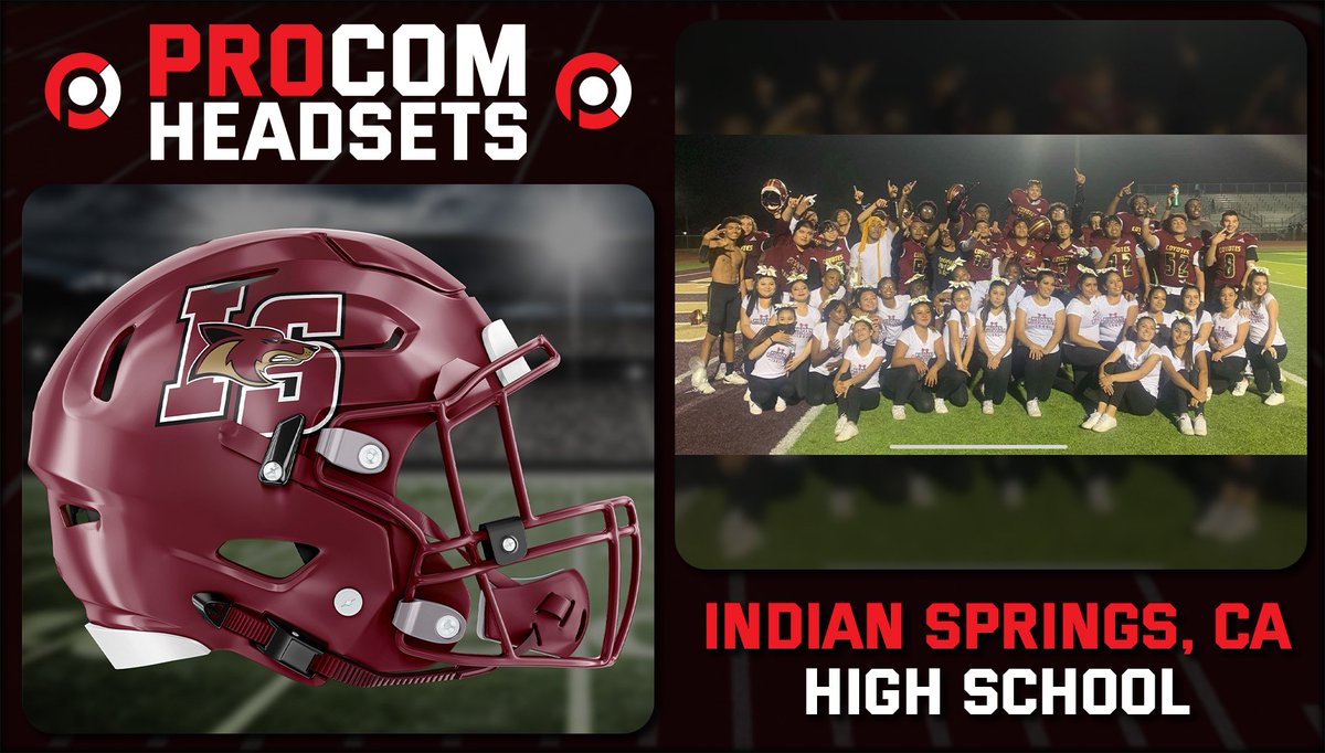 ProComHeadsets's tweet photo. Welcome to the #ProCom team, @IndianCoyote! @CoachChaddick, thanks for trusting us with your game day communication needs. Best of luck this upcoming season, go Coyotes! 🐺🏈 #TheSeparationIsInThePreparation #communicatelikeapro @CoachHedlund https://t.co/P2ZHMwffiH