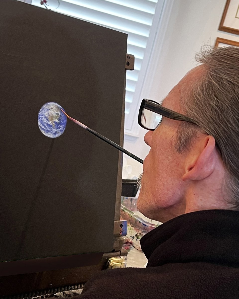 sconi's tweet photo. studio pic, You are here. - acrylic.      

#art #inspire #mfpa #amfpa #vdmfk https://t.co/qNEzUnERSn