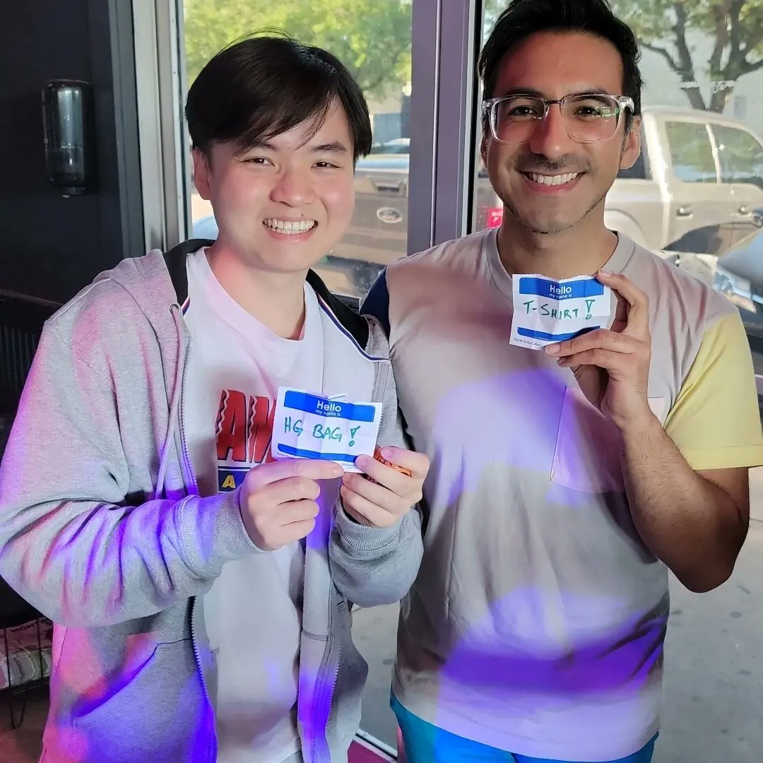 HoustonGaymers's tweet photo. It's chocolate 🍫 🍫 🍫
Thanks everyone who came out to our lovely April Main Meetup! Can wait to see y'all at Handhelds on the 19th and our Drag Show on the 23rd!
.
#houston #texas #gayming #gaming #lgbtqia #wvent #handheldgaming #boardgames #tcg #dragqueen https://t.co/nYGTAr6YcE