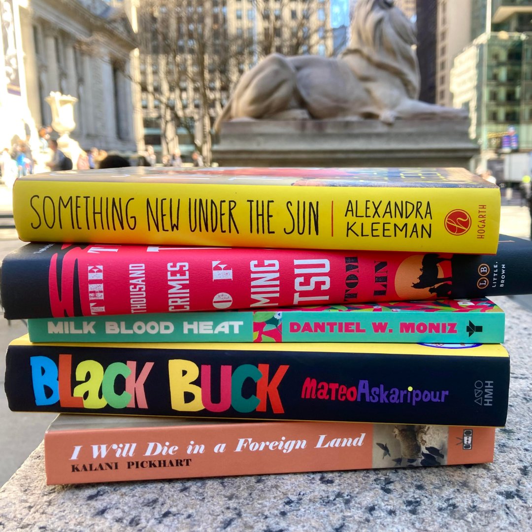 Announcing the 2022 #NYPLYoungLions Fiction Award finalists! Interested in celebrating our finalists and finding out who the winner is with us at 7PM on June 16? Join Young Lions! Email younglions@nypl.org for more information. Join us for an iconic night in an iconic building!