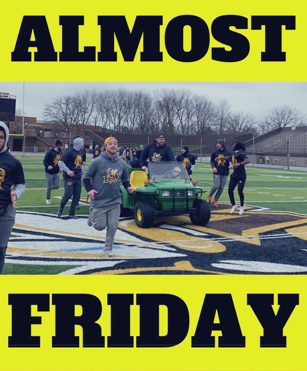 Baldwin Wallace FB on Twitter "Credit 9new_era9 AlmostFriday https