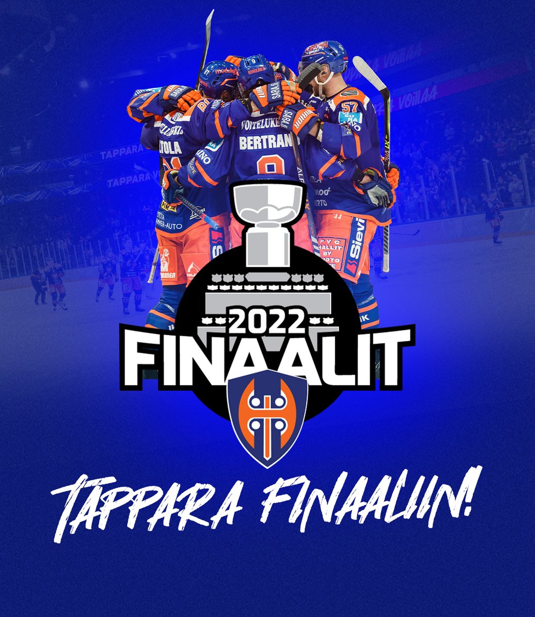 Tapparaofficial's tweet photo. Tappara etenee Liigan finaaleihin vuonna 2022!
🚂🚃🚃🚃 
#Tappara #Liiga https://t.co/ExiIaFrkJV