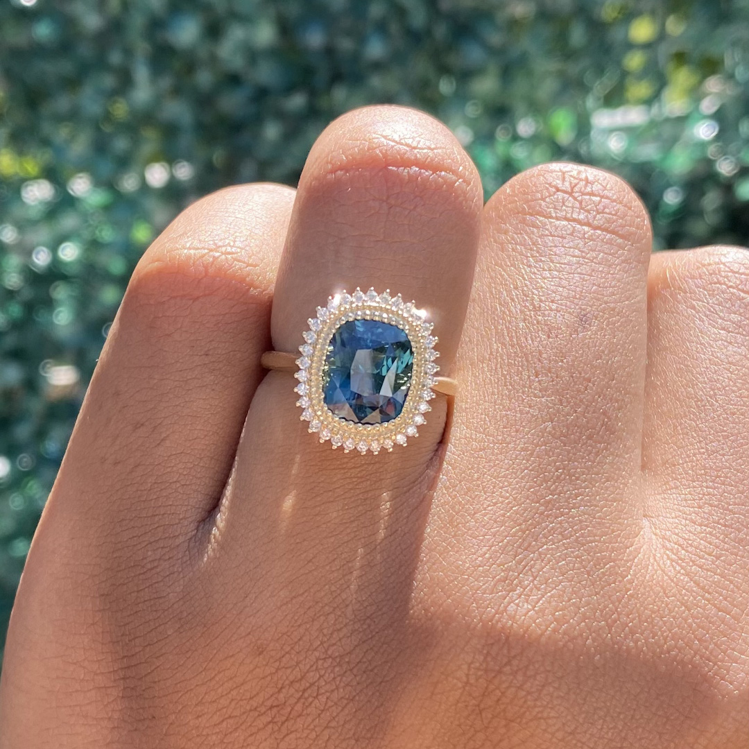 GIAnews's tweet photo. GIA alum Patricia Carruth is the founder of Your Personal Jeweler. In 2021, she won the Together by Design contest sponsored by the @BlackinJewelry and created an engagement ring featuring a 1.31-carat GIA-graded diamond for the winning couple. Courtesy: Your Personal Jeweler https://t.co/0DyupD9gDN