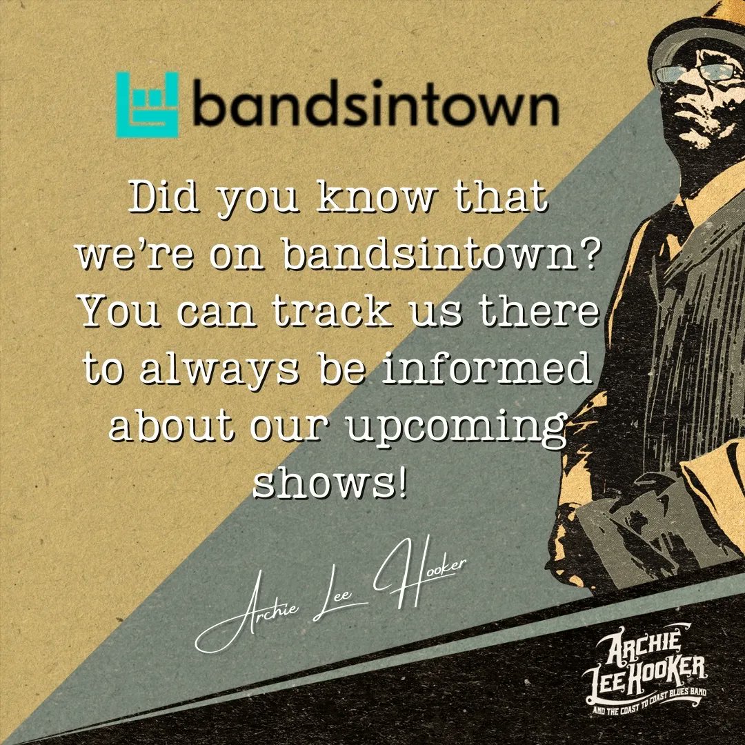 Archieleehooker's tweet photo. Did you know that we’re on bandsintown?
You can track us there to be always informed about our upcoming shows!

https://t.co/P0Y5CIc4MM

#Archieleehooker #livinginamemory #blues #bluesmusic #music #musician  #deltablues #johnleehooker #bandsintown  #concert #bluesman #newmusic https://t.co/XJQDAZMx24