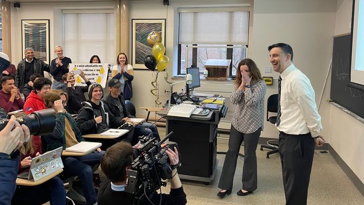 Join us as we surprise some of #Purdue’s most exceptional instructors with the news that they are among the University’s 2022 Teaching Award winners. 

Check out additional photos and details: purdue.university/3LpT2Q6