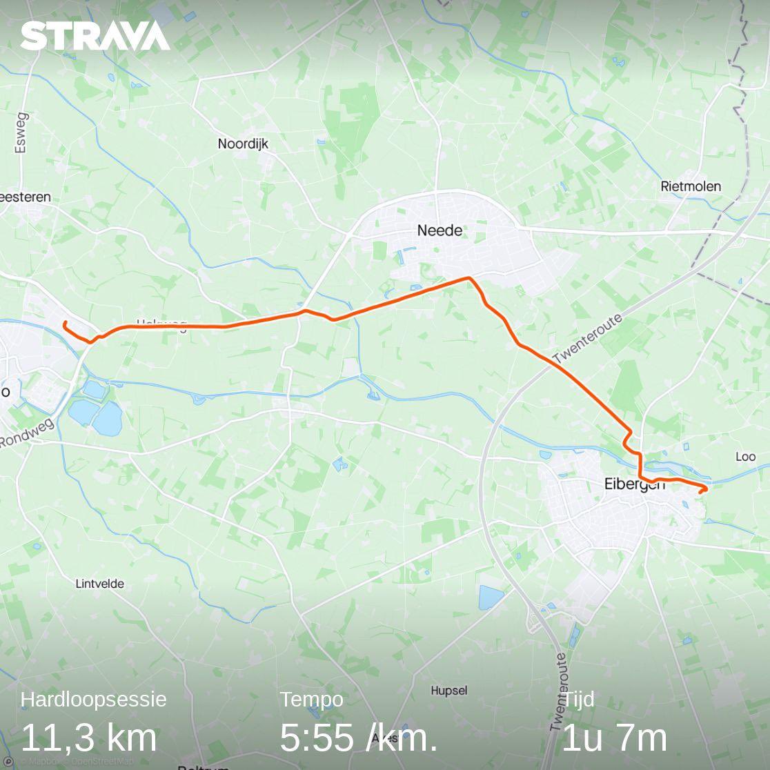 Ff auto ophalen in Borculo
Bekijk mijn hardloopsessie op Strava.
strava.app.link/p6zyX7m5dpb