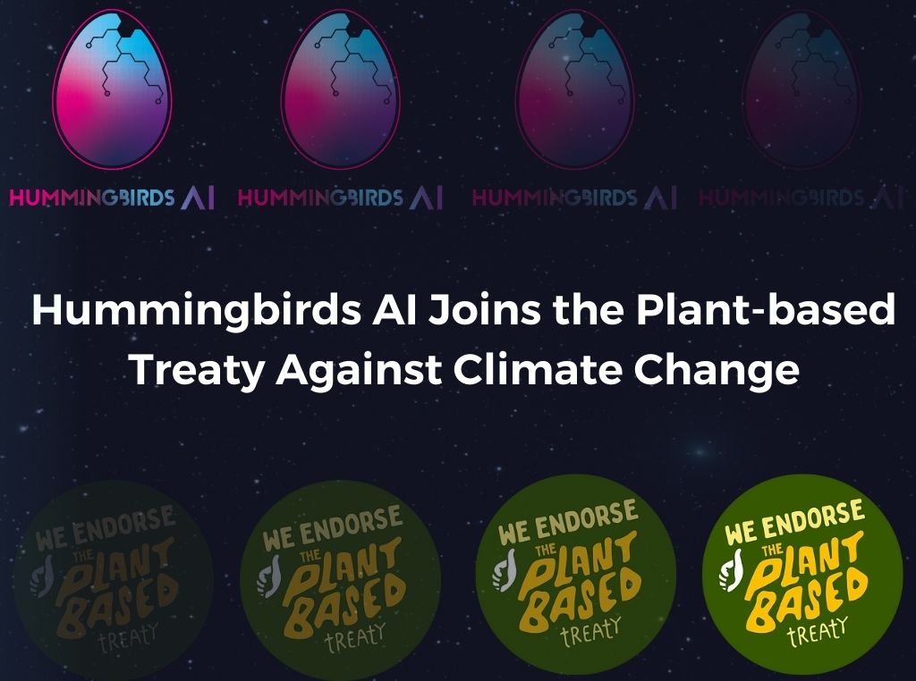AiHummingbirds's tweet photo. We have become proud endorsers of the @Plant_Treaty The fight against climate change needs action and technology companies must play a part. Join us too #climatechange #responsibleAI #privacyfirstAI https://t.co/sXj9JaxYhe https://t.co/1UzKraDUYM