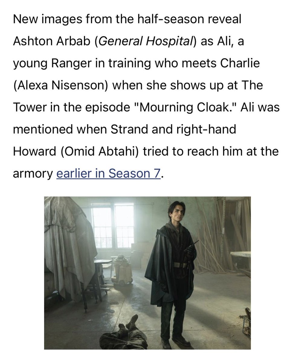 So excited to share🎬My episode on FTWD airs Sunday, April 24th on AMC 8pm CT/ 9pm PT. I’m so proud of this work. I hope you will watch or record  🎥<a href="/GeneralHospital/">General Hospital</a> <a href="/FearTWD/">FearTWD</a>