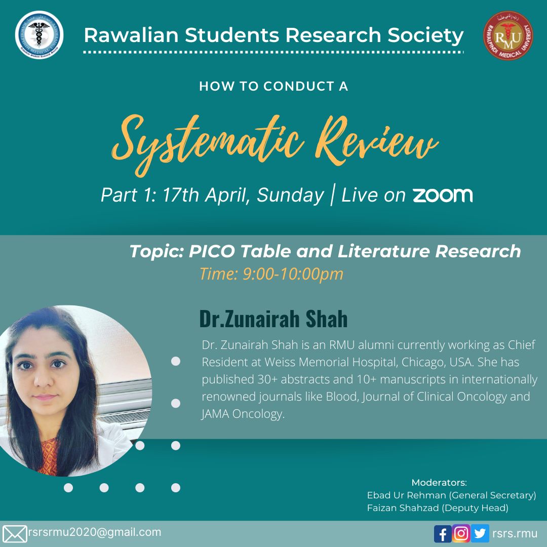 Rsrsrmu's tweet photo. Systematic review is a research article that collects and analyzes previously published research on a topic. https://t.co/ak9OtAgRXm