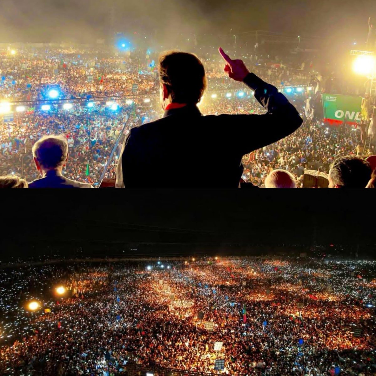 اور پھر____ تاریخ رقم ہوئ ! #امپورٹڈ_حکومت_نامنظور 
#فوری_انتخابات_2022