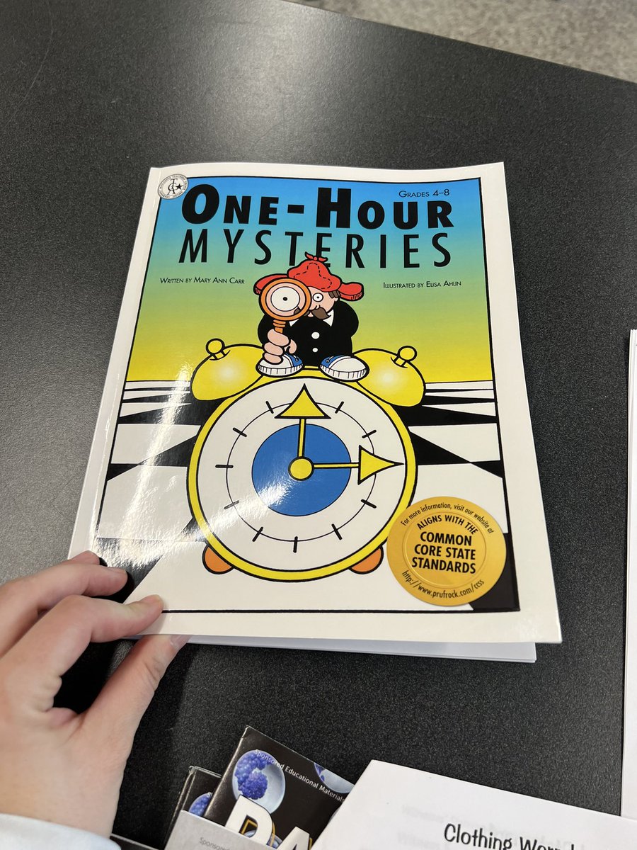 Practicing our deductive reasoning (and having fun!) figuring out who dunnit! #WeAreTriton