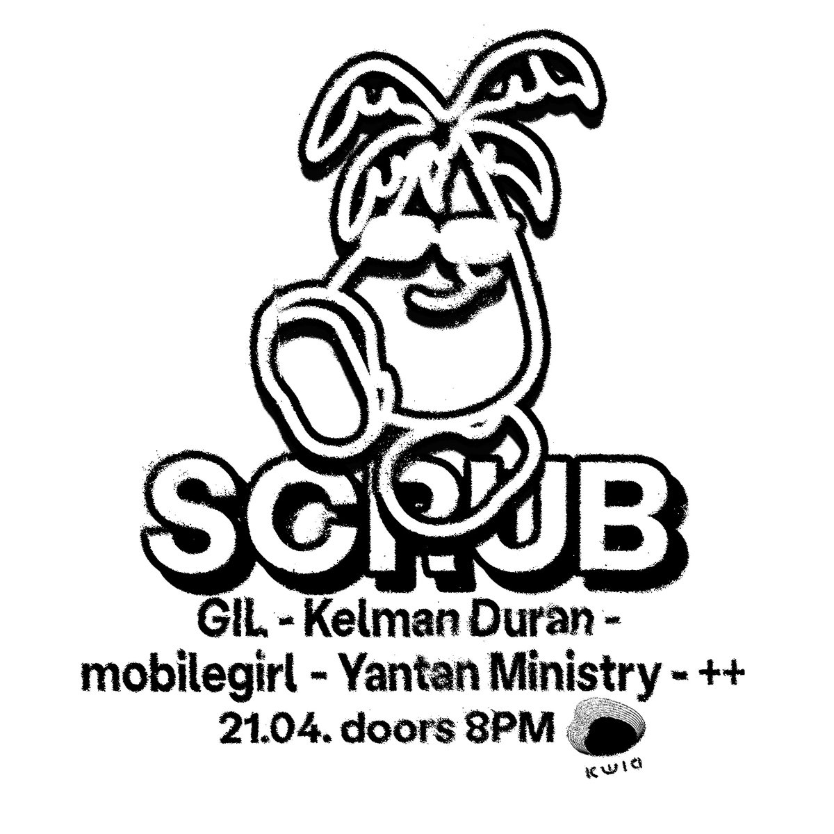 YantMini's tweet image. next Thursday is Scrub day 
at Kwia, Berlin 🦋