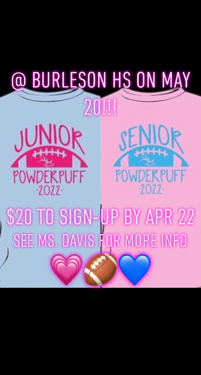 PowderPuff 2022 💗🏈💙